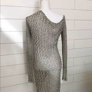 Helmet Lang woven knit sweater